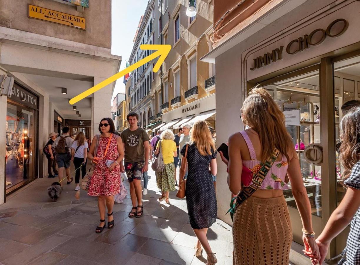 Venezia-San Marco View On Luxury Shopping Street Apartman Kültér fotó